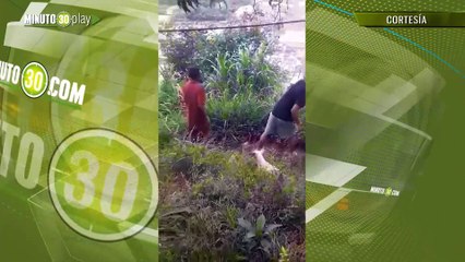 Así contuvo el incendio la comunidad mientras llegaban los bomberos