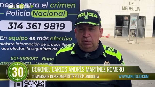 Once personas capturadas, entre ellos alias besitos cabecilla de este grupo delincuencial