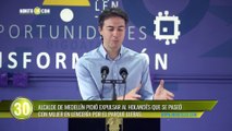 Alcalde de Medellín pidió expulsar al holandés que se paseó con mujer en lencería por el Parque Lleras