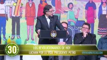 Los revolucionarios de hoy luchan por la vida Presidente Petro