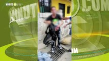 Lo habrían pillado robándose la ropa que estaba secando afuera de una casa en Medellín