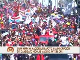 Nicolás Maduro presenta su candidatura ante el CNE para los comicios presidenciales del 28-J