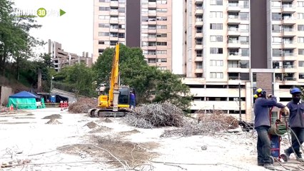 En un 90 avanza remoción de escombros en Continental Towers