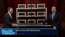 The Tonight Show - Caja de mentiras con Matt Damon y Adele