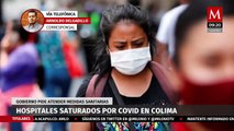 Alerta por Hospitales saturados por covid en Colima