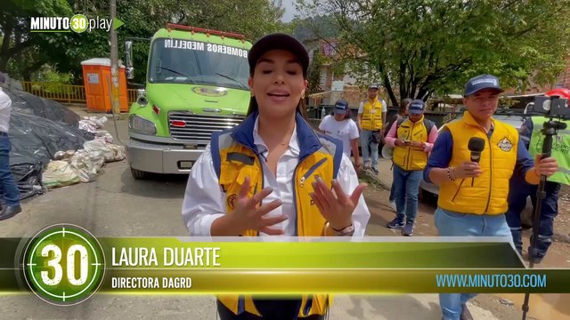 Medellín comparte experiencia exitosa de sistemas de alerta temprana con representante de Naciones Unidas