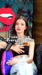 OMG! She pick the dudes for fun wow