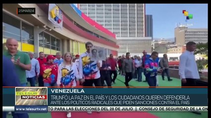 Pdte. Maduro oficializó su candidatura a la presidencia ante el CNE