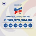 PCSO Lotto Draw Results, March 25, 2024 | Grand Lotto 6/55, Mega Lotto 6/45, 4D, 3D, 2D