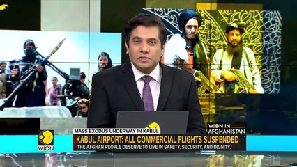 Télécharger la video: Cinco personas mueren en el aeropuerto de Kabul en medio de un éxodo masivo | Noticias de Afganistán | Últimas noticias