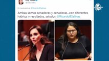 “Ambas somos senadoras y cenadoras”: la polémica por tweet de Lilly Téllez sobre Citlalli Hernández