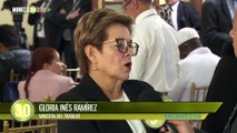 Ministra del Trabajo Gloria Inés Ramíre
