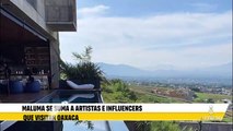 Maluma se suma a artistas e influencers que visitan Oaxaca