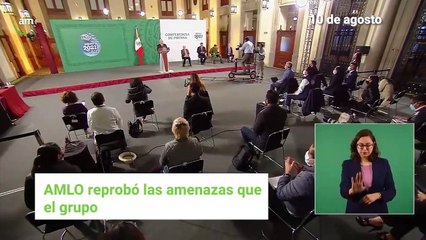 Tải video: #AMLO reprueba amenazas contra Azucena Uresti y asegura protección a la periodista