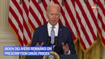 Biden se pronuncia sobre los precios de los medicamentos recetados