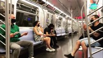 Dibujar retratos realistas de desconocidos en el metro de Nueva York - Las mejores reacciones de sorpresa [Pt.28]