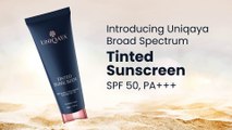 Tinted Sunscreen SPF 50 | Shop Now @ Uniqaya.Com