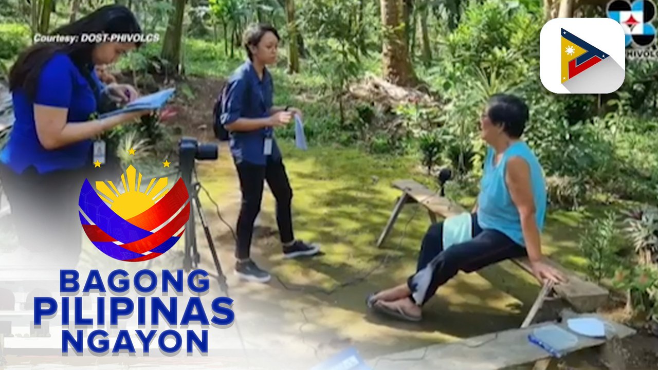 Panayam kay DOST-PHIVOLCS / Project Leader, DANAS Project Director III Dr. Ma. Mylene M. Villegas