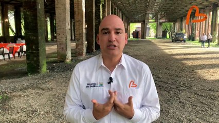 Alcalde de Bello Óscar Andrés Pérez Muñoz