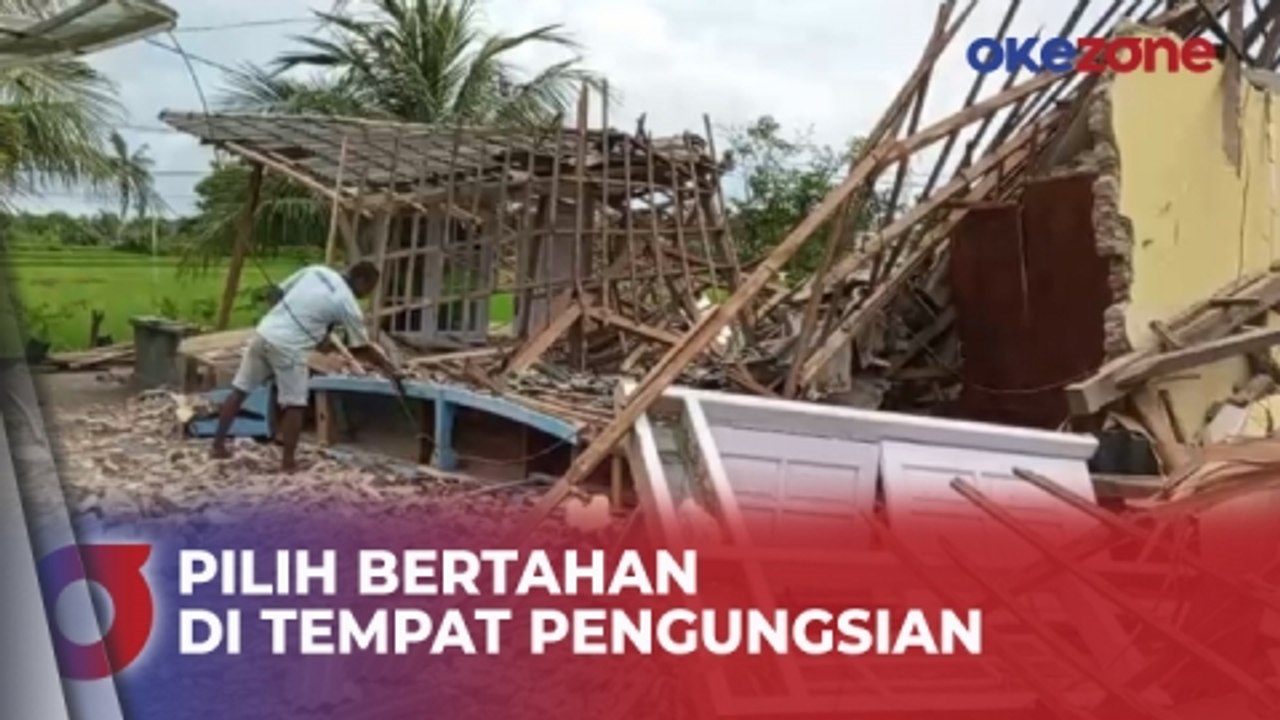Ribuan Warga di Pulau Bawean Memilih Bertahan di Pengungsian