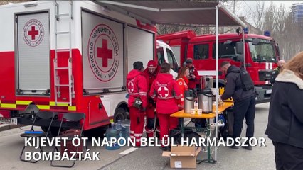 Kijevet harmadszor bombázták öt napon belül 🚨