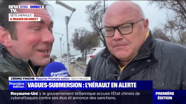 Vagues-submersion: l'Hérault placé en vigilance orange ce mardi