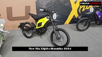 Bringing Off-road to the Smart Age, New Niu XQi3 e-Motobike 2024 (Mavericks Electric X3)