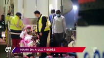 #OMG: Una madre da a luz a nueve bebés vivos y podría romper un récord Guinness