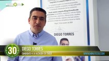 Diego Torres llama invitó a sus contendores a vivir una campaña limpia en Itagüí