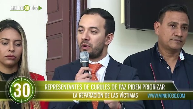 Representantes de curules de paz piden priorizar la reparación de las víctimas