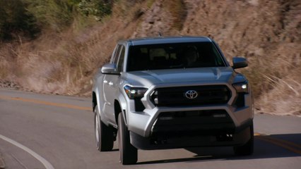 2024 Toyota Tacoma SR5 in Celestial Silver Driving Video