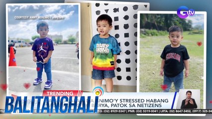 Batang lalaki na animo'y stressed habang nagbibilang ng barya, patok sa netizens | BT