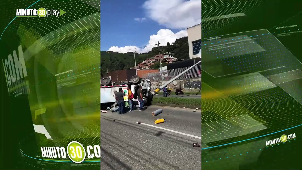 Variante caldas cerrada totalmente subiendo al...
