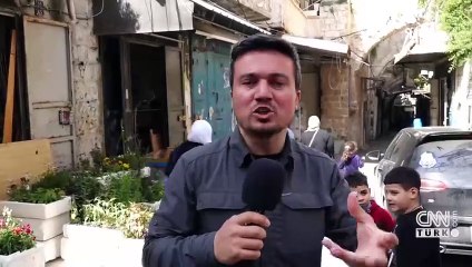 CNN TÜRK İsrail polislerinin saldırdığı Nablus’ta
