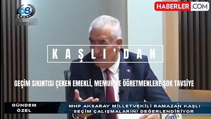 MHP'li milletvekili Kaşlı: Devletten beklemek yerine domates, su satmalı
