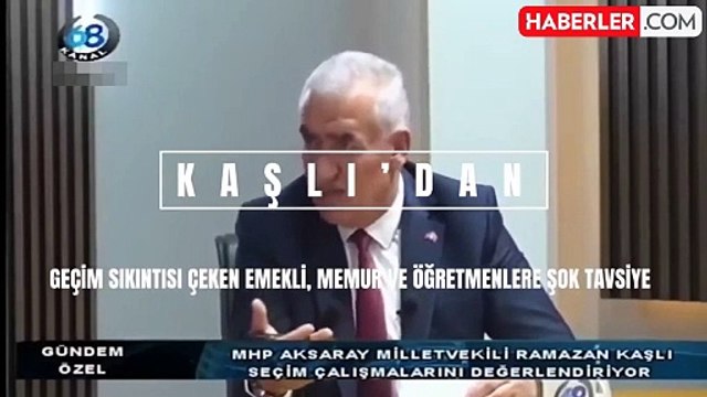 MHP'li milletvekili Kaşlı: Devletten beklemek yerine domates, su satmalı