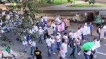 Manifestaciones de empleados del Hospital General
