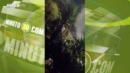 Que candelazo hubo anoche en Santo Domingo, Medellín