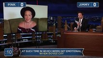 The Tonight Show:  Nombre incorrecto de la canción con Pink