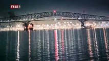 ABD'de bir gemi, Francis Scott Key Köprüsü'ne çarparak köprüyü yıktı
