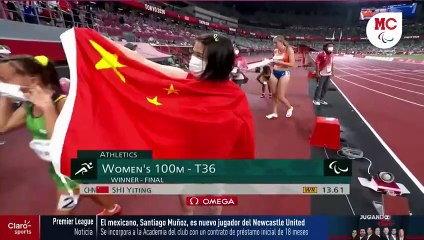 Скачать видео: Atletismo | Final 100m Femenil T36 y Varonil T53 | Juegos Paralímpicos