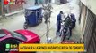 #OMG: El Agustino: vecino frustra asalto a motorizado tras arrojar una bolsa de cemento a ladrones