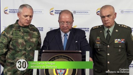 11-04-18 Aun no hay elementos que permitan afirmar autenticidad de comunicado de disidencias Mindefensa