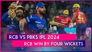 RCB vs PBKS IPL 2024 Stat Highlights: Virat Kohli, Dinesh Karthik Guide Hosts To Victory