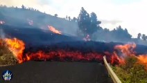 #OMG: Un volcán en erupción en las Islas Canarias de La Palma, tercer vídeo,