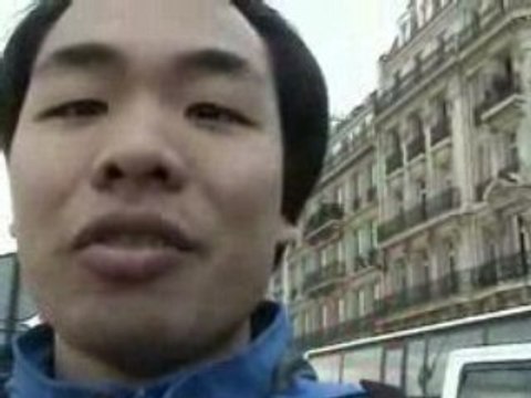 Manifestants chinois