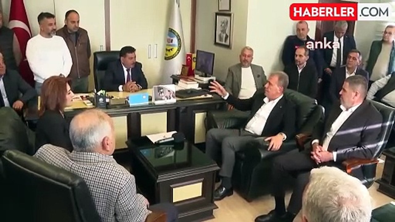 Vahap Seçer, Mezitli Esnaf ve Sanatkarlar Kredi ve Kefalet Kooperatifi'ni ziyaret etti