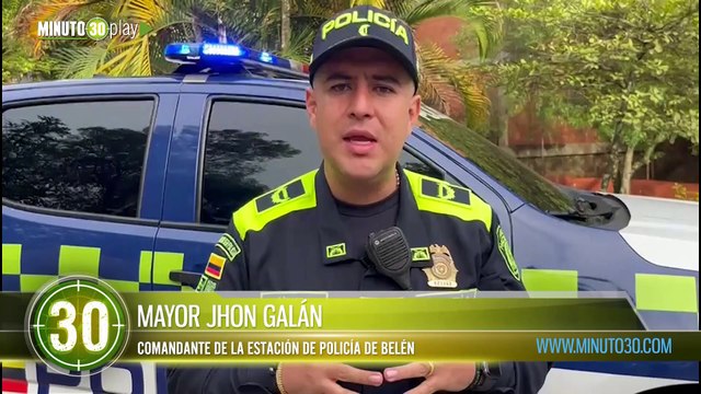 En Medellín capturaron a un sujeto y de una otros dos llegaron a ofrecerle plata a los policías para que lo dejaran ir