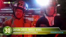 Bomberos de La Estrella evitaron una tragedia. controlaron una ruptura en un tubo de gas