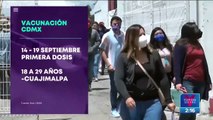 Menor en México recibe su segunda dosis de la vacuna Pfizer